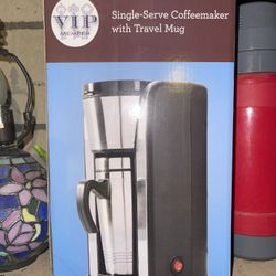 Cool Single Serve Coffee Maker With Travel Cup