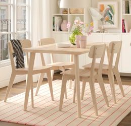 IKEA Lisabo dining set for 4.