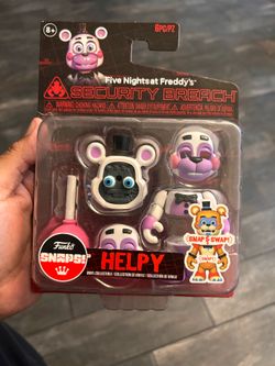 FNAF Five Nights At Freddy’s Funko Snaps! Helpy Figure - New - packaged damaged