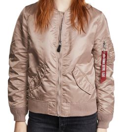 Alpha Industries Women's L-2B Laced Flight Jacket Size Medium