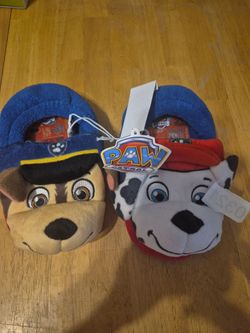 PAW Patrol Kids Slippers Chase & Marshall
