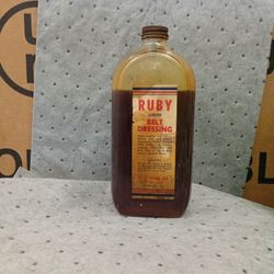 Ruby Belt Dressing Bottle