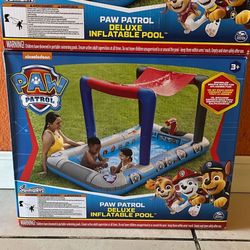 Paw Patrol Deluxe Inflatable Pool - Piscina Inflable Deluxe de Paw Patrol 