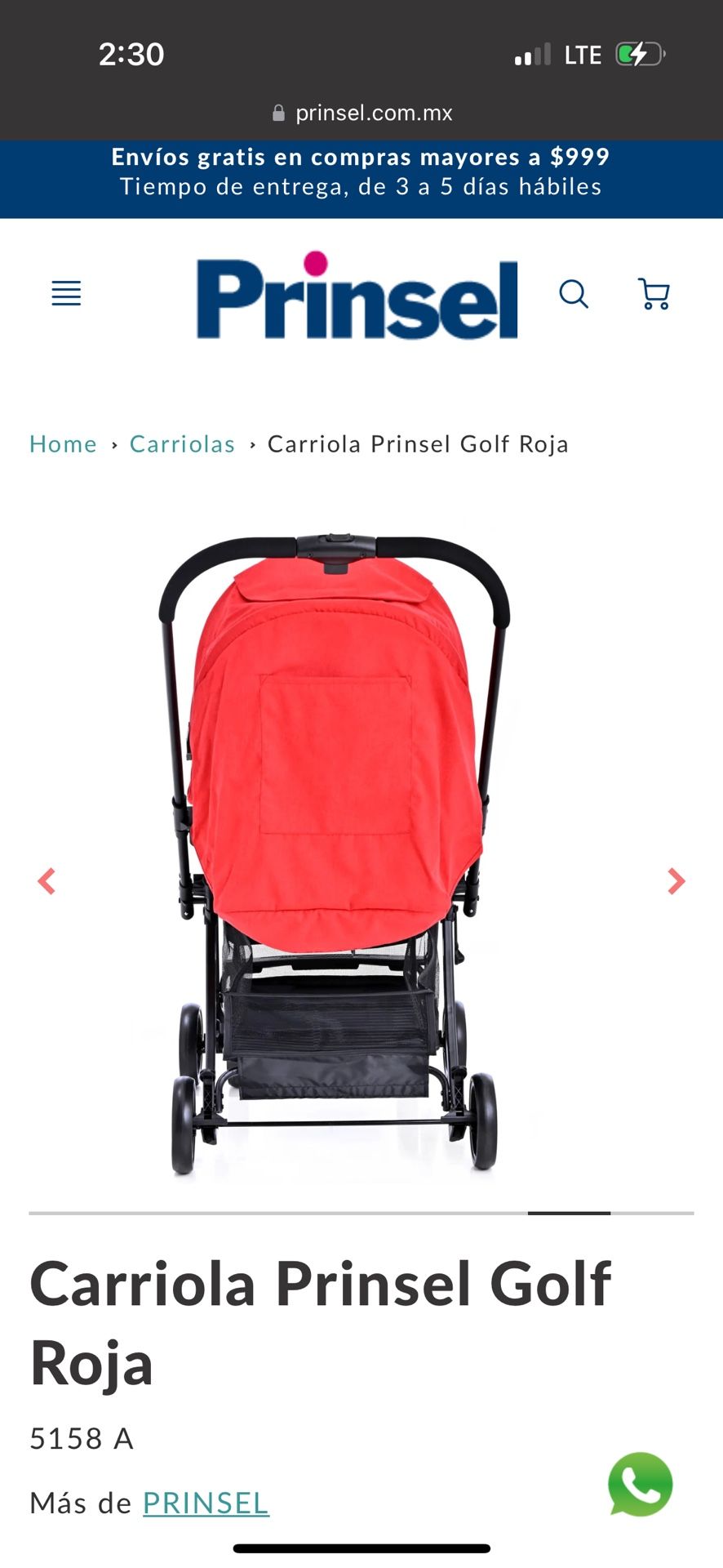 Prinsel Stroller Strollers Accessories