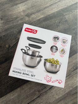 DASH Stainless Steel Mixing Bowls