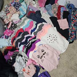 XXL Lot Of Girls Size 4T Clothes