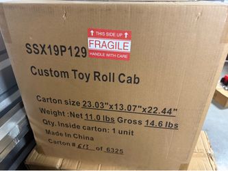 SnapOn Custom Toy Roll Cab