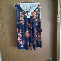 BRAND NEW SLEEVELESS SHIRT