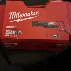 MILWAUKEE SAWZALL. 6509-31