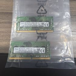 RAM memory sodimm 8gb each
