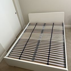 Queen-size IKEA bed frame