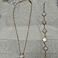 Stainless Steel 18K Gold Plated Set