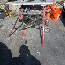 Table Saw  Skill Saw Bolt Cutters Sledge Hammer 110.00