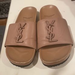 YSL Nude Slides