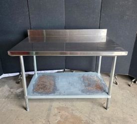 Stainless Table 48x30 Work Table