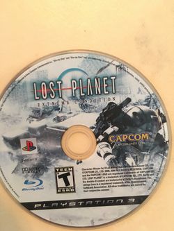 Sony PlayStation ps3 lost planet
