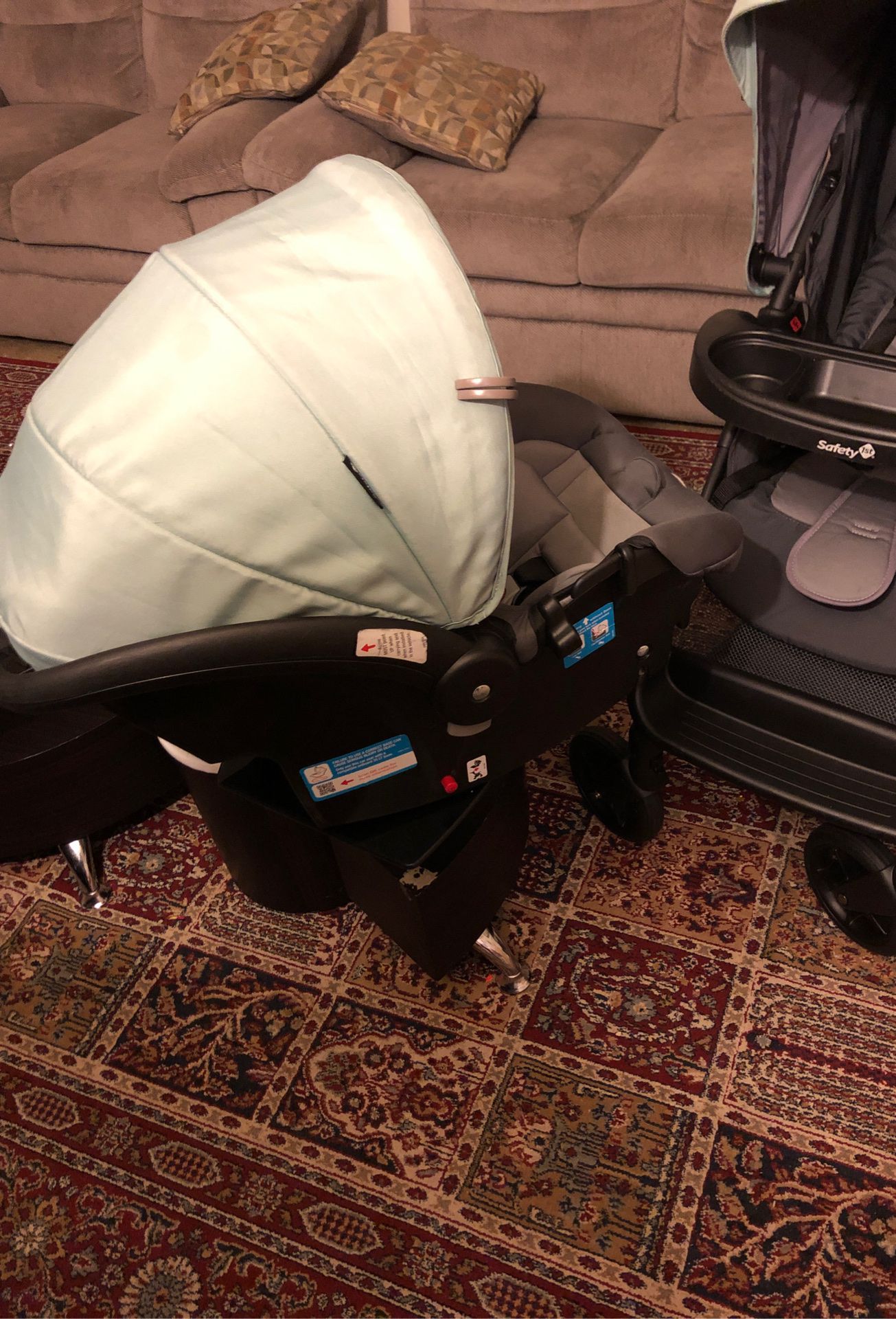 Car seat and stroller set + the base