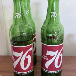 Vintage 76 Soda Bottles