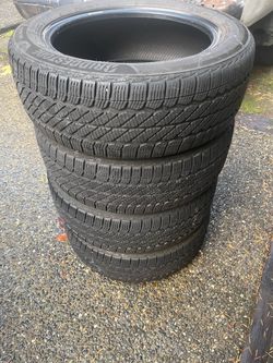 4 used 185/55R15 Bridgestone tires pick up only