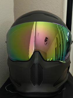 RuRoc Atlas 3.0 Matte Black Full Face Motorcycle Helmet