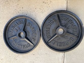 DYNAMICS 35LB Olympic Weights