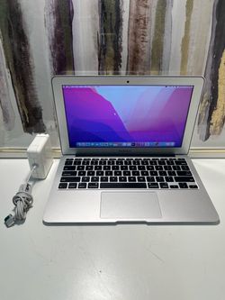 Apple MacBook Air 11” Laptop Intel i5 4GB RAM 128GB SSD w/ Charger - $59