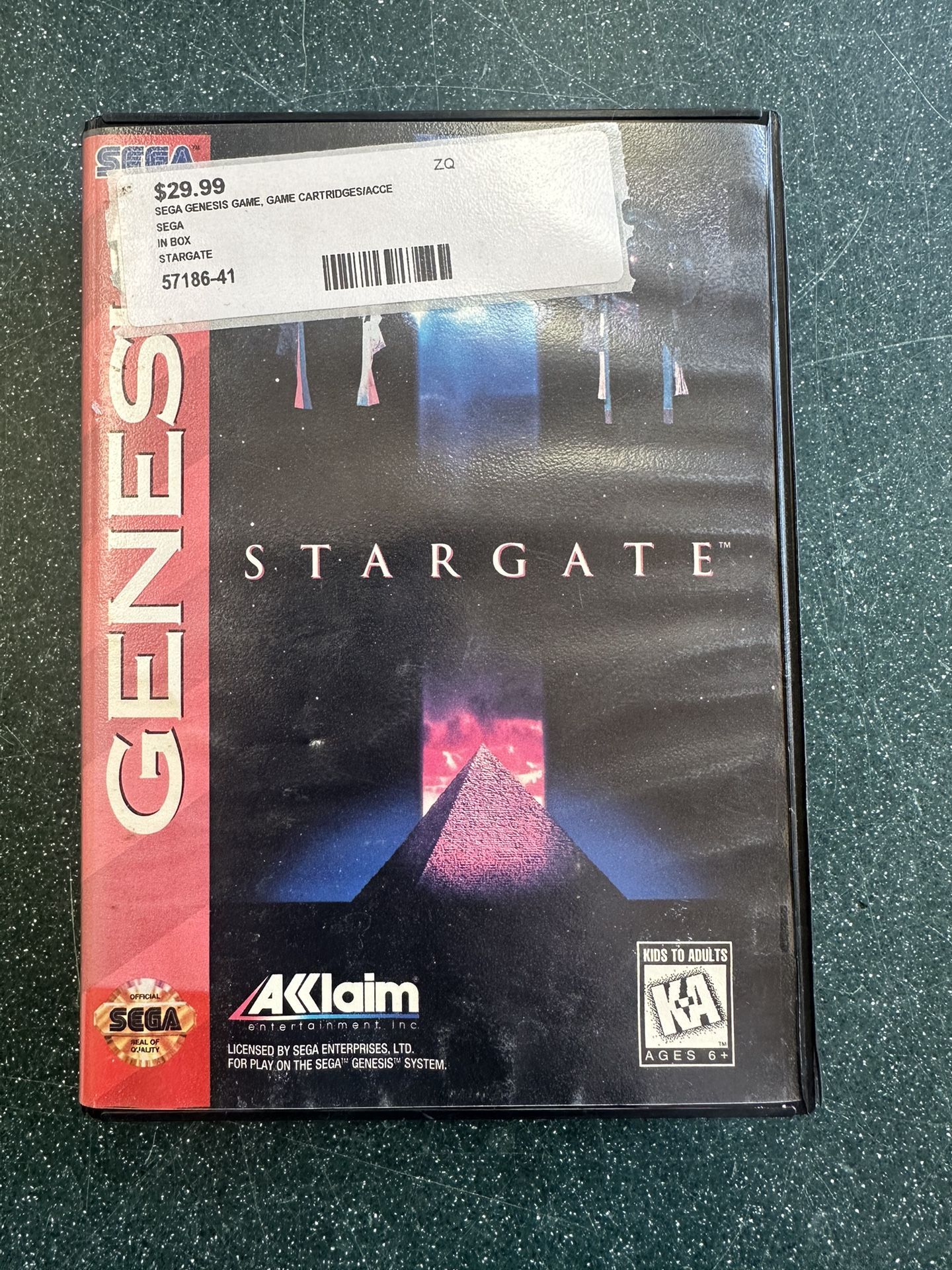 Sega Genesis Stargate Game