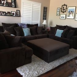 Brown Couch 