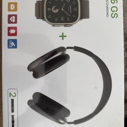 D26 GS WIRELESS CHARGING 2in1 SMARTWATCH & HEADPHONE