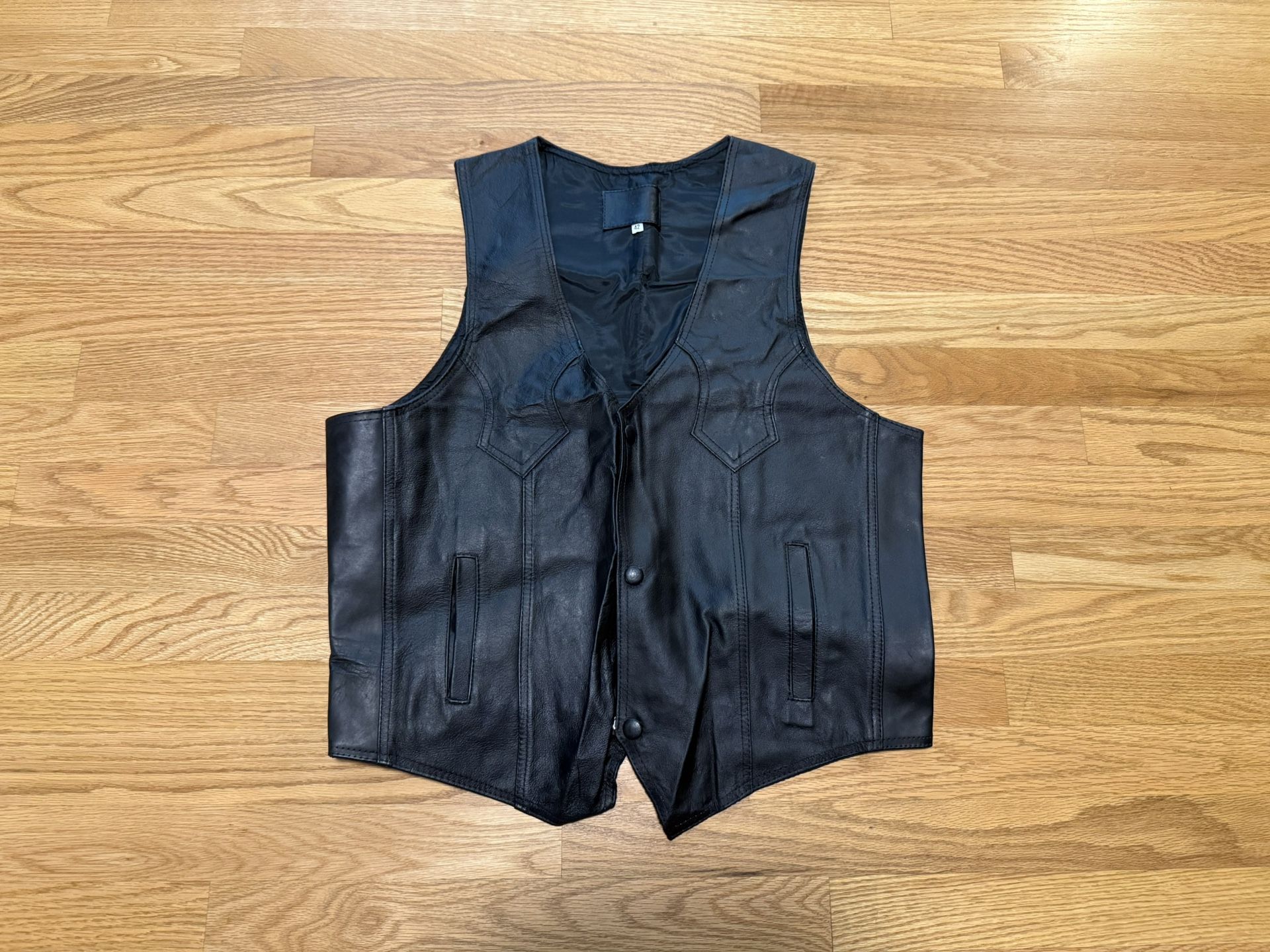 Leather Vest Vintage
