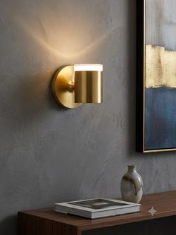 ## 50% OFF Premium Modern Brass Sconce — Only $45 (Retail Value $90)