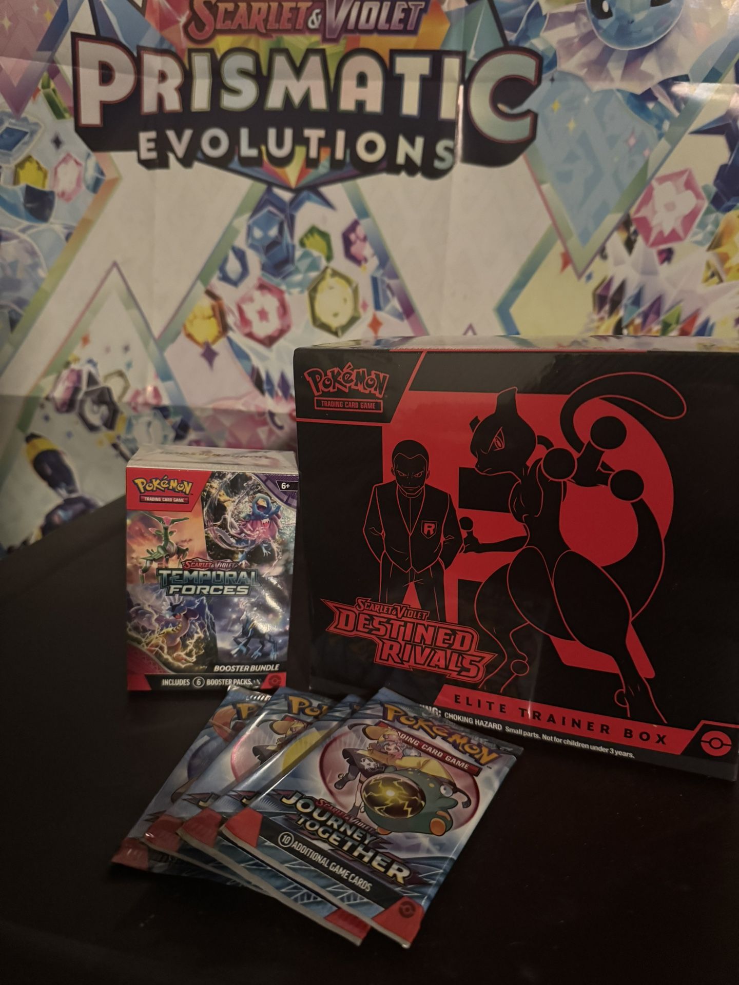 Pokemon Destined Rivals, Temporal Forces And Journey Together