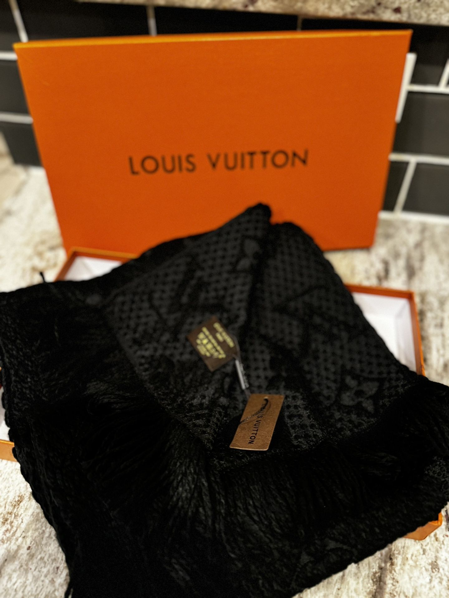 LV Monogram Scarf