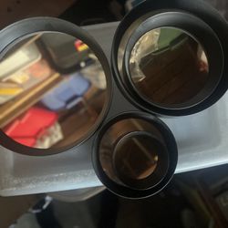 Round Mirror Set
