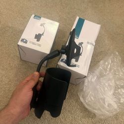 Cup Holder Phone Holder for Car, Car Phone Mount for Your Car360°Rotation Cell Phone Holder Mount for Car, Universal Cup Holder Phone Holder Compatibl