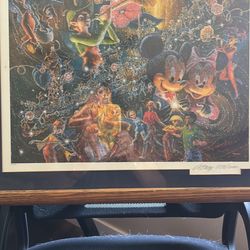 Disney Lithograph 