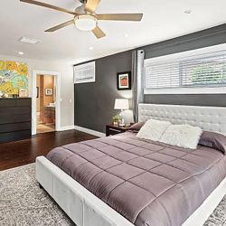 FREE - California King Frame And Headboard