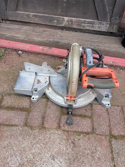 Ridged chop saw