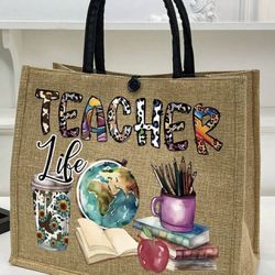 Teacher tote bag 💼 $10