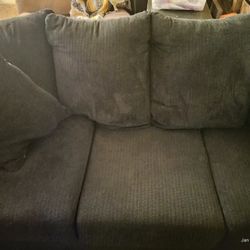 Ashley Sofa Dark Blue