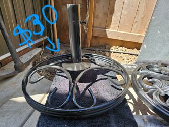 Umbrella metal stand