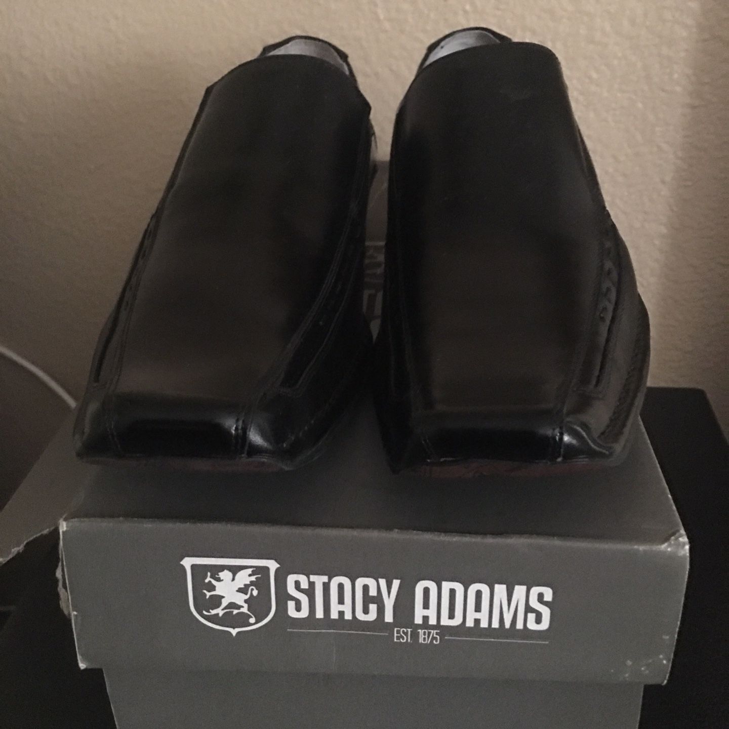 Stacy Adams Still In Box Never Used Size 8 Color Black Very  display picture 2