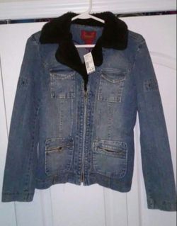 Nwt Misses Jean Jacket Size Small