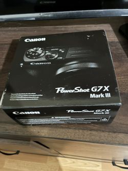 Canon PowerShot G7 X Mark III – 20.1MP Digital Camera (Black) BRAND NEW – Never Used