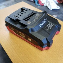 Metabo 18v battery new