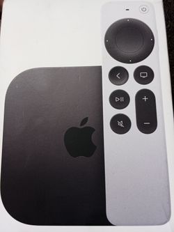 Apple TV 4K 64GB Streaming Media Player with Wireless LAN HDMI and USB Connectivity