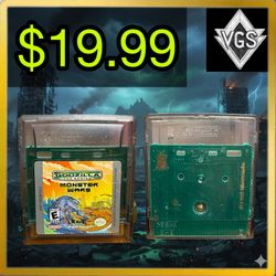 *RETRO* Godzilla: Monster Wars (Game Boy Color, 2000)