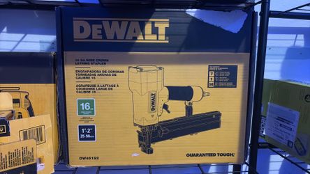 Dewalt 16 GA WIDE CROWN LATHING STAPLER