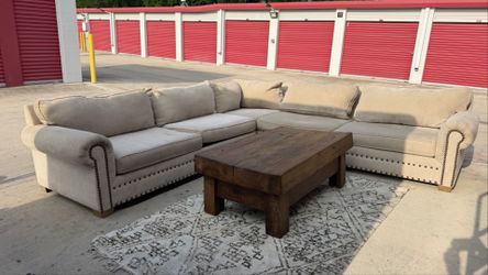 Couch and table