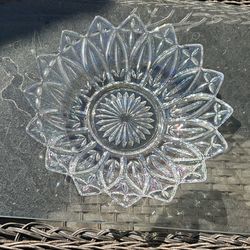 Vintage Iridescent Carnival & Depression Glass Bowl Bundle - 3 Pieces